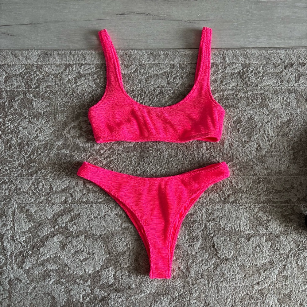 Vibrant Pink Bikini Set